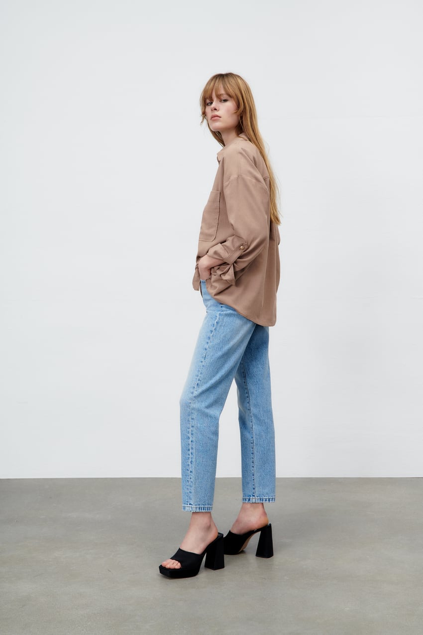 SHIRT WITH GOLD BUTTONS