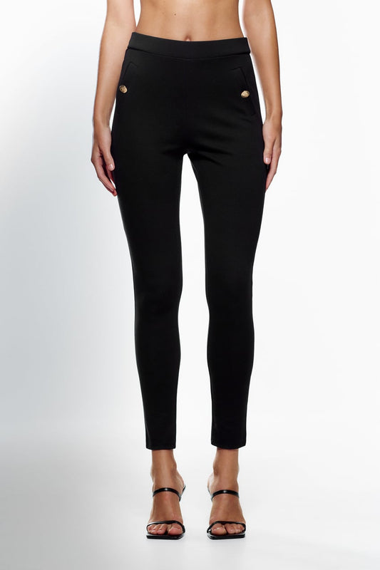 BUTTONED LEGGINGS